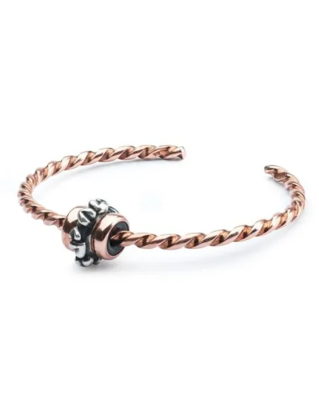 Trollbeads Bangle a Spirale in Rame