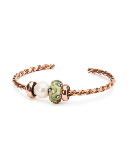 Trollbeads Bangle a Spirale in Rame