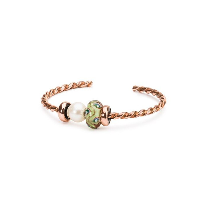 Trollbeads Ritired Bangle a Spirale in Rame