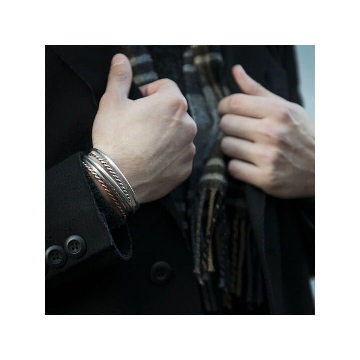 Trollbeads Ritired Bangle a Spirale in Rame