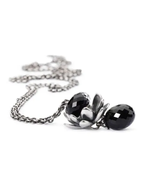 Trollbeads Collana D'Argento con Onice