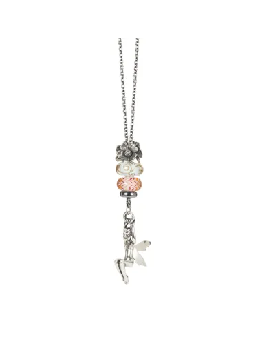 Trollbeads Collana D'Argento con Folletto