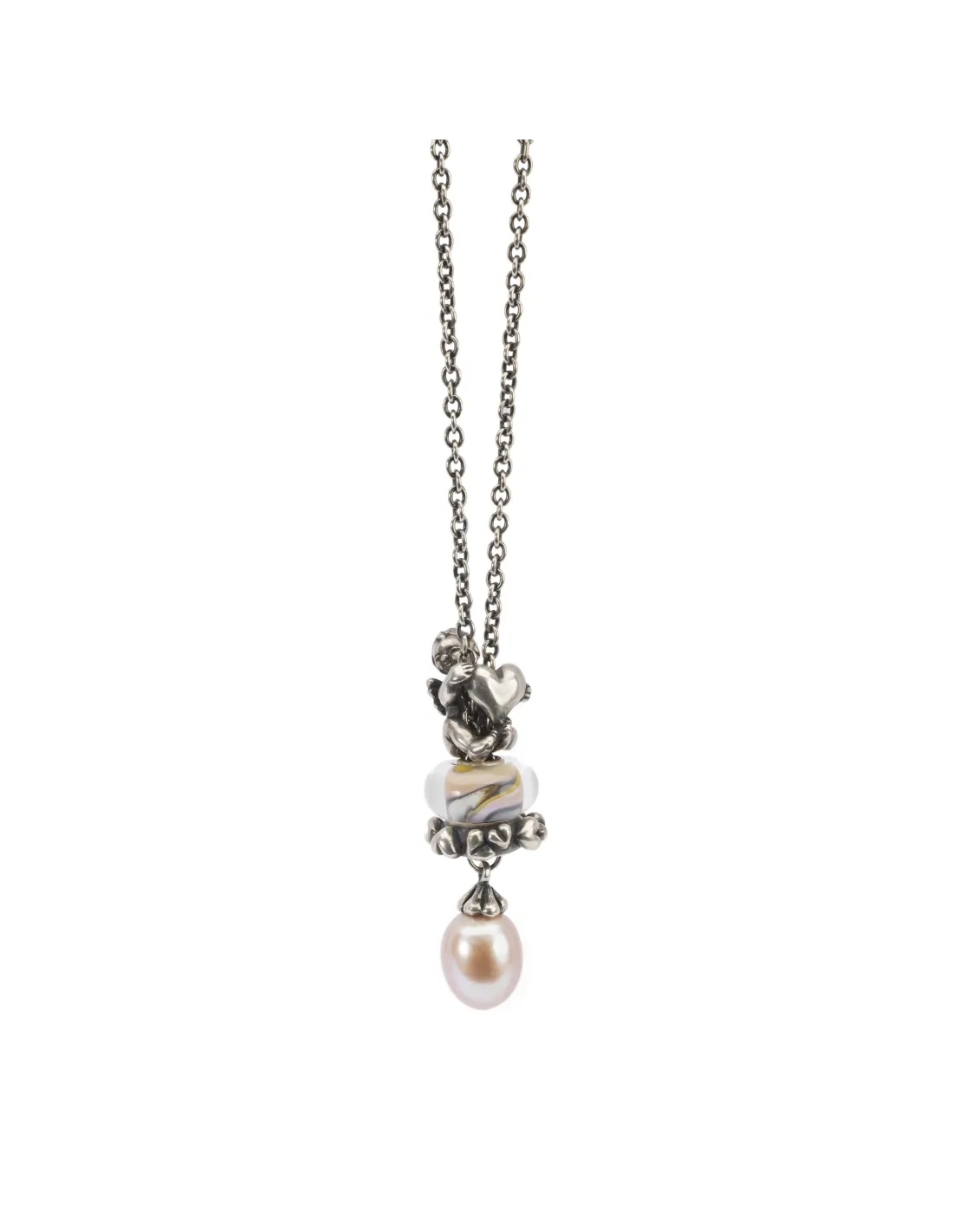 TROLLBEADS PERLA DELLA DEDIZIONE PENDENTE ARGENTO NUOVO DA DONNA - Valentina Gioielli