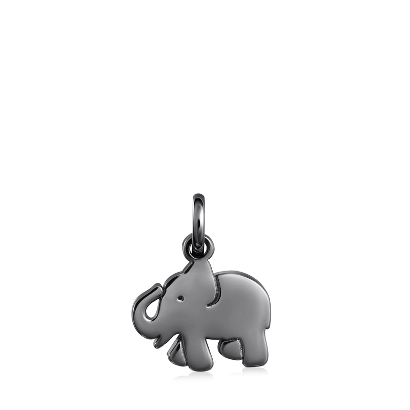 Ciondolo TOUS Elefante Sweet Dolls in Argento Brunito | Agold