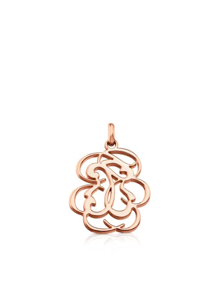 Ciondolo TOUS Rubric in Argento Vermeil Oro Rosa | Agold