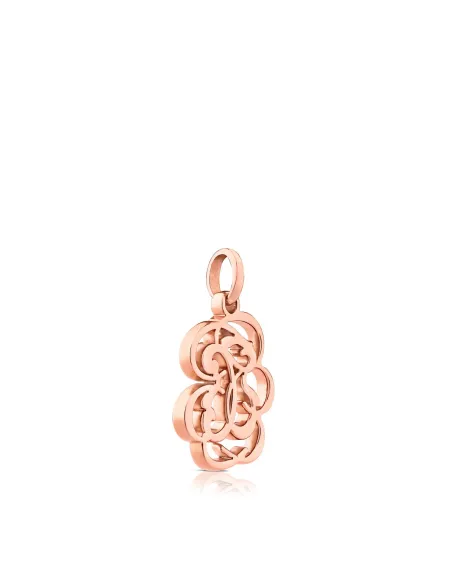 Ciondolo TOUS Rubric in Argento Vermeil Oro Rosa | Agold