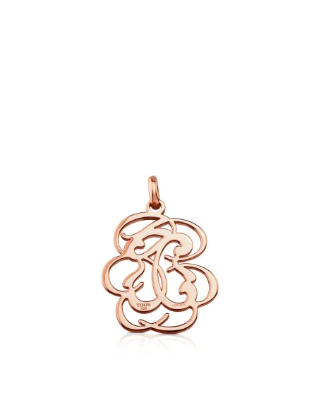 Ciondolo TOUS Rubric in Argento Vermeil Oro Rosa | Agold