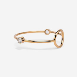 Bracciale Emi & Eve Unity Topazio Bianco