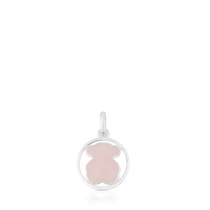 Pendente TOUS Camille in Argento con Calcedonio
