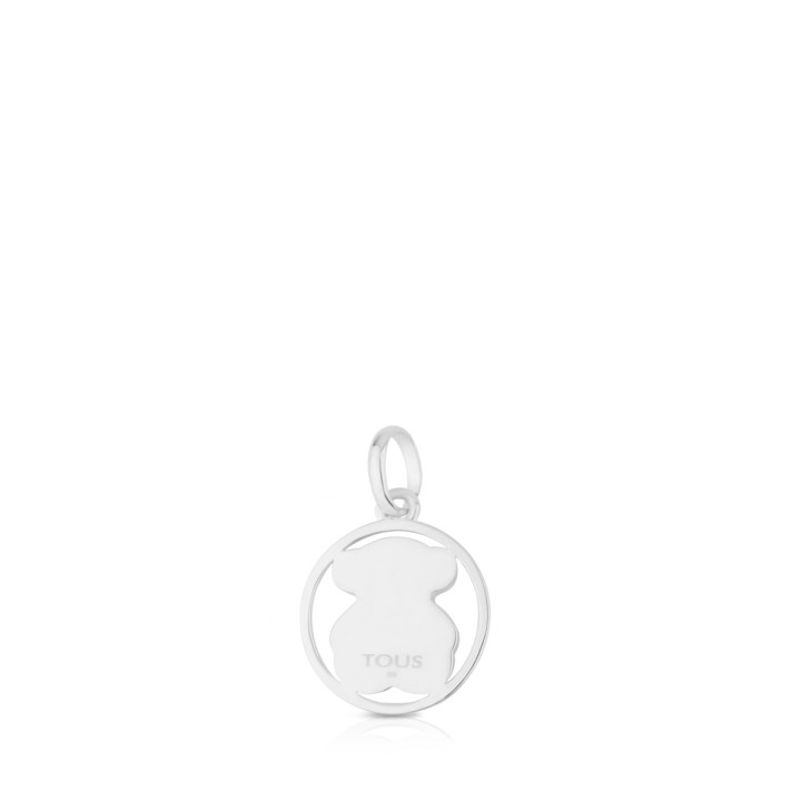 Pendente TOUS Camille in Argento con Calcedonio