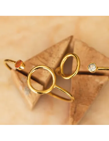 Bangle Emi & Eve Unity Corniola | Agold