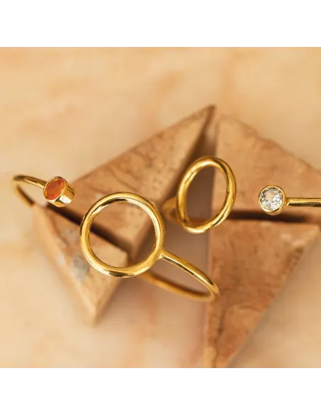 Bangle Emi & Eve Unity Corniola | Agold