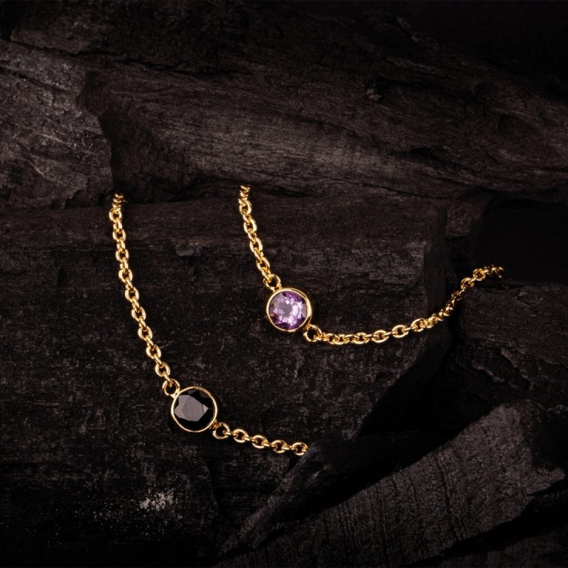 Bracciale Emi & Eve Unity Chain Topazio Bianco | Agold