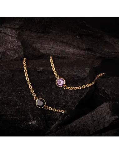 Bracciale Emi & Eve Unity Chain Onice