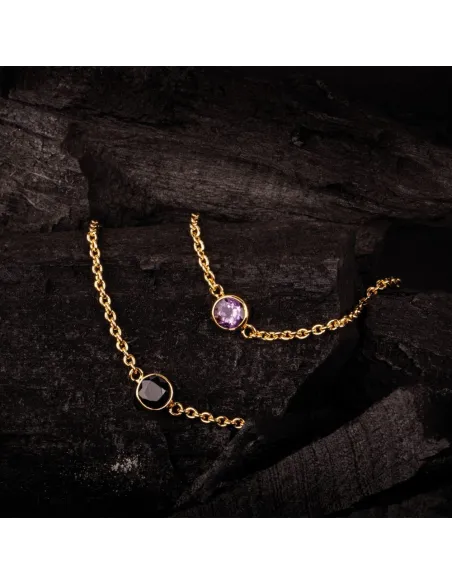 Bracciale Emi & Eve Unity Chain Onice