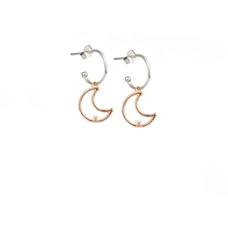 Jack&Co Orecchini Fil Rouge Luna | Agold