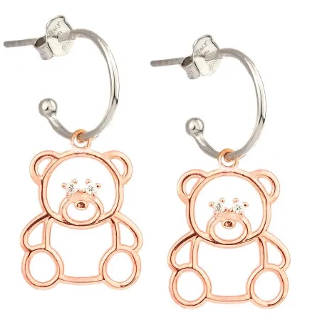 Jack&Co Orecchini Fil Rouge Orsetto | Agold