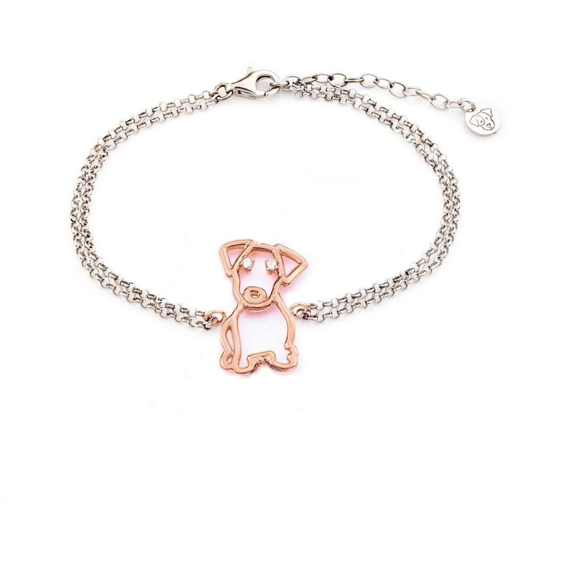 Jack&Co Bracciale Fil Rouge Cane | Agold